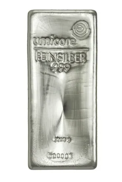 Umicore 5 Kilogramm Silberbarren (kein Münzbarren)