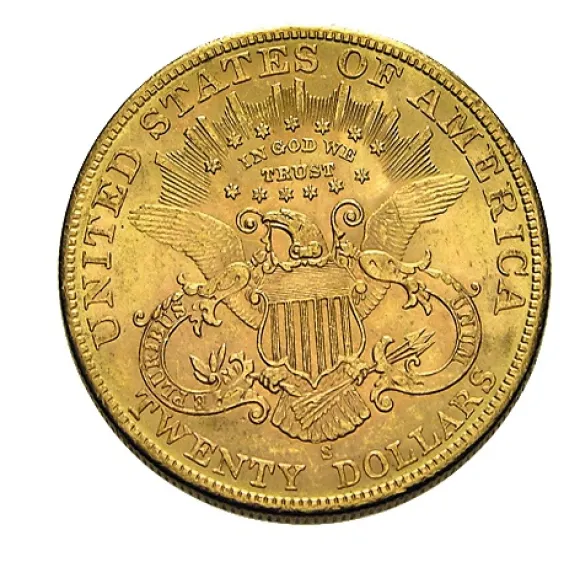 USA - Liberty Head - 20 Dollar 30,09 Gramm Feingoldanteil