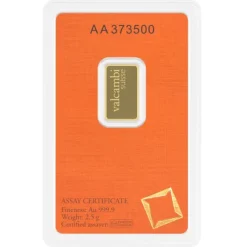 Valcambi 2,5 Gramm Goldbarren