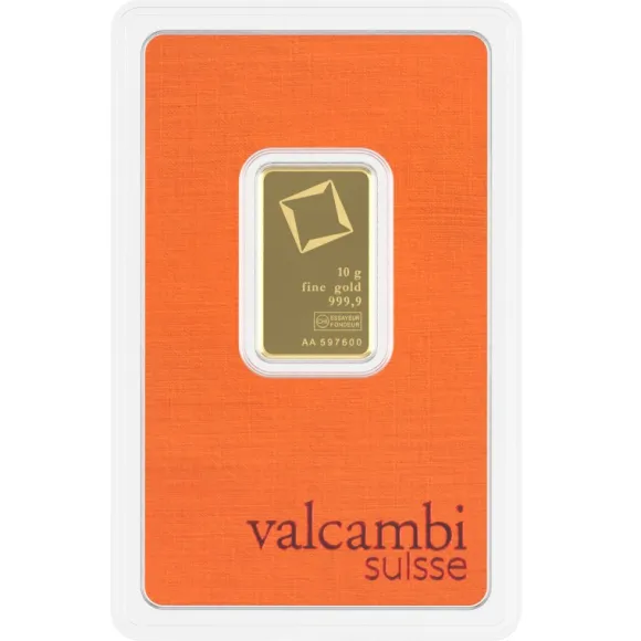 Valcambi 10 Gramm Goldbarren