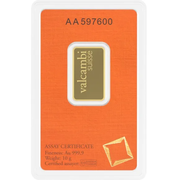 Valcambi 10 Gramm Goldbarren