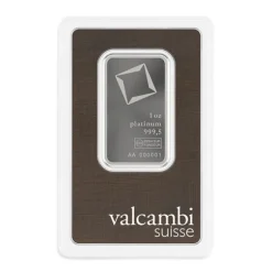 Valcambi 1 Unze Platinbarren