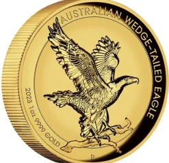 Wedge Tailed Eagle - Incused - 1 Oz Gold 2023 +Box +COA