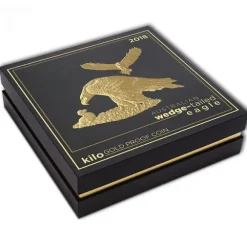 Wedge Tailed Eagle - 1 KG Gold Proof 2019 + Box + COA