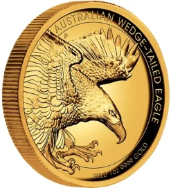 Wedge Tailed Eagle 1 Oz Gold 2020 High Relief Proof + Box + Zertifikat