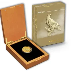 Wedge Tailed Eagle 1 Oz Gold High Reilef 2017