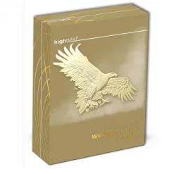 Wedge Tailed Eagle 2 Oz Gold High Relief 2019 + Box + COA