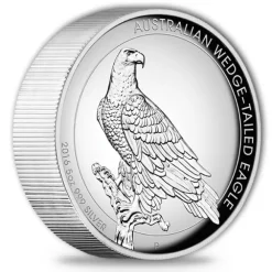 Wedge Tailed Eagle 5 Oz High Relief 2016 + Box + COA *