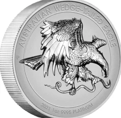 Wedge Tailed Eagle 1 Oz Platin 2021 High Relief + Box + Zertifikat*