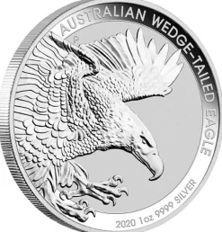 Wedge Tailed Eagle 1 Oz Silber 2020*