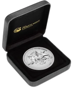 Wedge Tailed Eagle 5 Oz Silber Enhanced Reverse Proof + Box +COA*