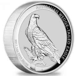 Wedge Tailed Eagle 1 Oz Silber 2017 High Relief *