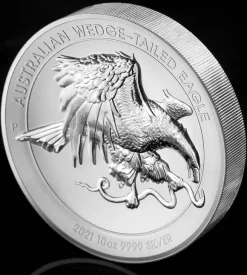 Wedge Tailed Eagle 10 Oz Silber- Reverse Proof Ultra HIgh Relief - 2021 B-WARE