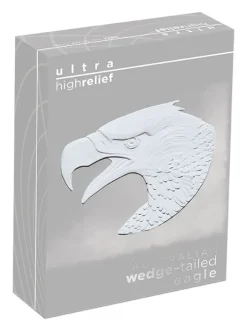 Wedge Tailed Eagle 1 Oz Silber 2022 Ultra High Relief +Box*