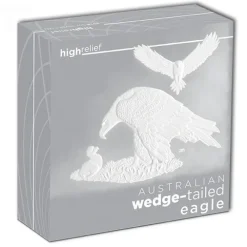 Wedge Tailed Eagle - 5 Unzen Silber High Relief 2018*