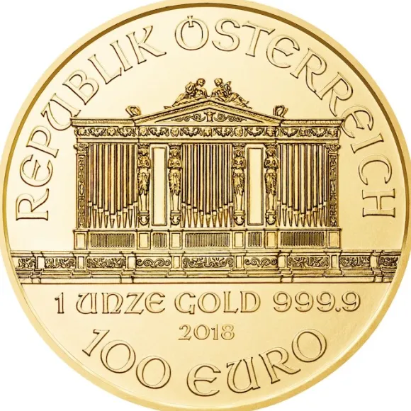 Wiener Philharmoniker 1 Oz Gold verschiedene Jahrgänge