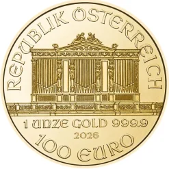 Wiener Philharmoniker 1 Oz Gold 2026