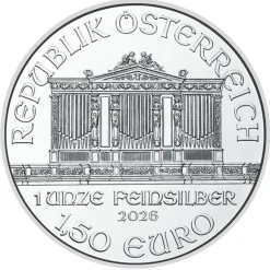 Wiener Philharmoniker 1 Oz Silber 2026
