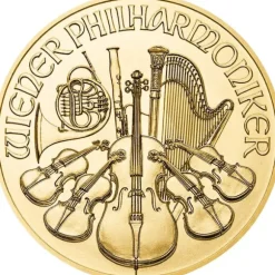 Wiener Philharmoniker 1/10 Unze Gold 2025