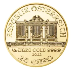 Wiener Philharmoniker 1/4 Unze Gold 2025