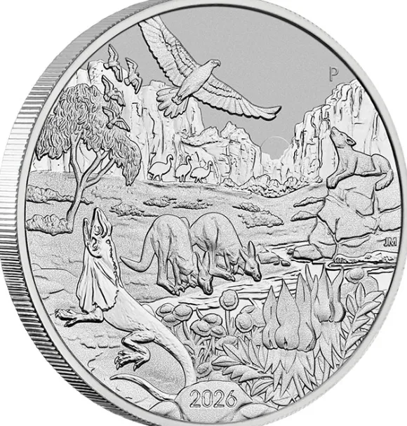 Wonders of Australia - Outback - 1 Oz Platin 2026