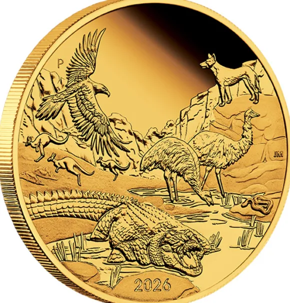 Wonders of Australia - Outback - 1 Oz Gold Proof 2026 inkl. Box & Zertifikat