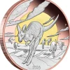 Wonders of Australia 5 Oz Silber Double Gilded 2026 + Box + Zertifikat
