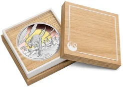 Wonders of Australia 5 Oz Silber Double Gilded 2026 + Box + Zertifikat