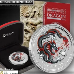 World Money Fair 2012 1 Oz Drache Coin Show Special*