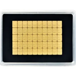 50 x 0,5 Gramm Combibar Goldbarren Valcambi
