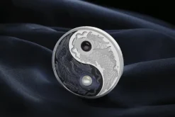 Yin and Yang - Koi Fish - 5 Oz Silber Pearls Proof 2024 +Box +COA*